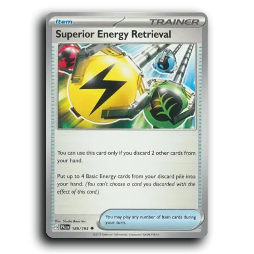 Superior Energy Retrieval (189/193) [Paldea Evolved] Uncommon Pokemon Card TCG Near Mint NM