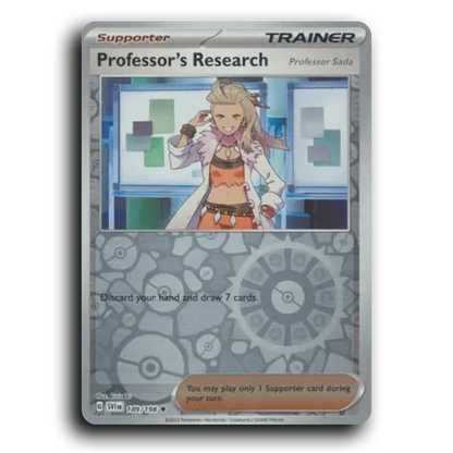 Professor's Research (Professor Sada) (189/198) [Scarlet & Violet] Rare kirisAki Pokemon Card TCG Near Mint NM Reverse Holo