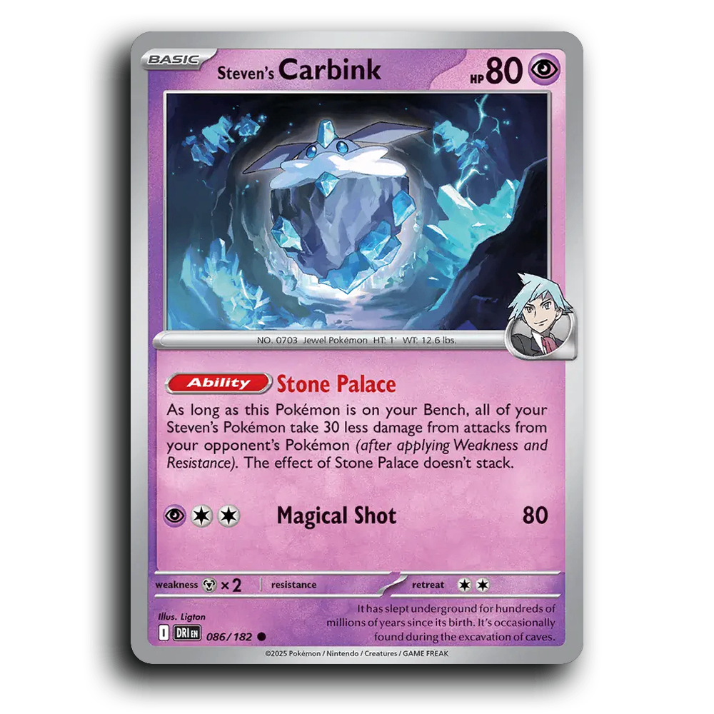 Steven's Carbink - 086/182 [SV10 - Destined Rivals]