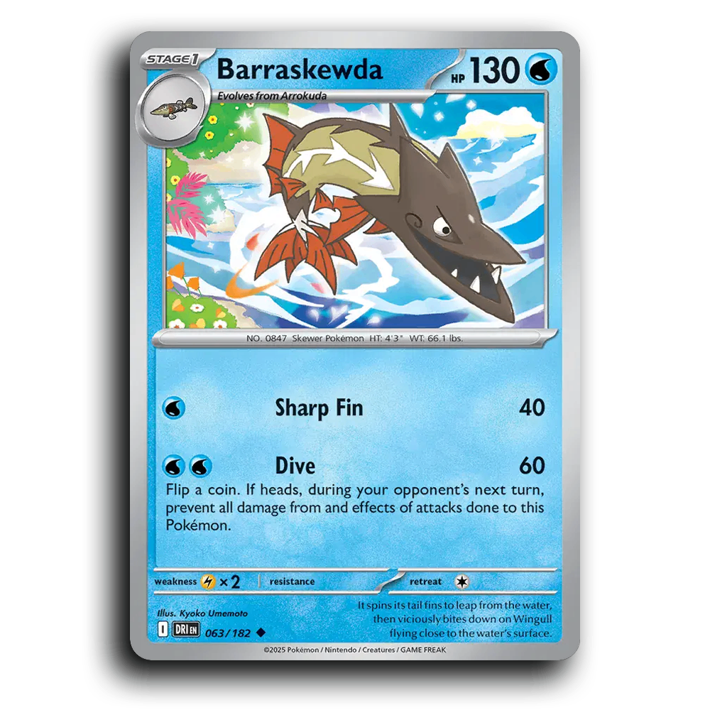 Barraskewda - 063/182 [Destined Rivals]