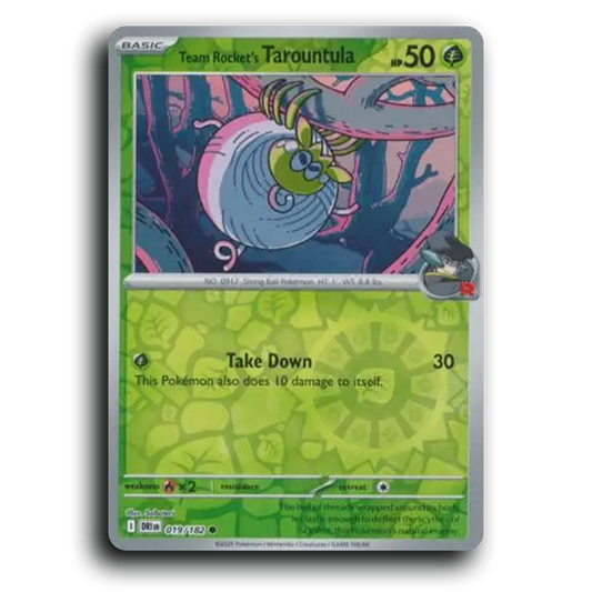 Team Rocket's Tarountula (019/182) [Destined Rivals]