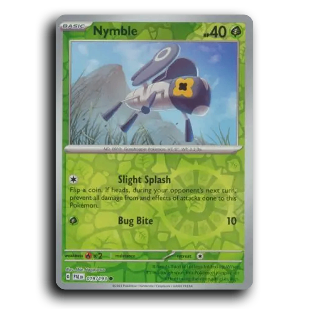 Nymble (019/193) [Paldea Evolved] Common Pokemon Card TCG Near Mint NM Reverse Holo