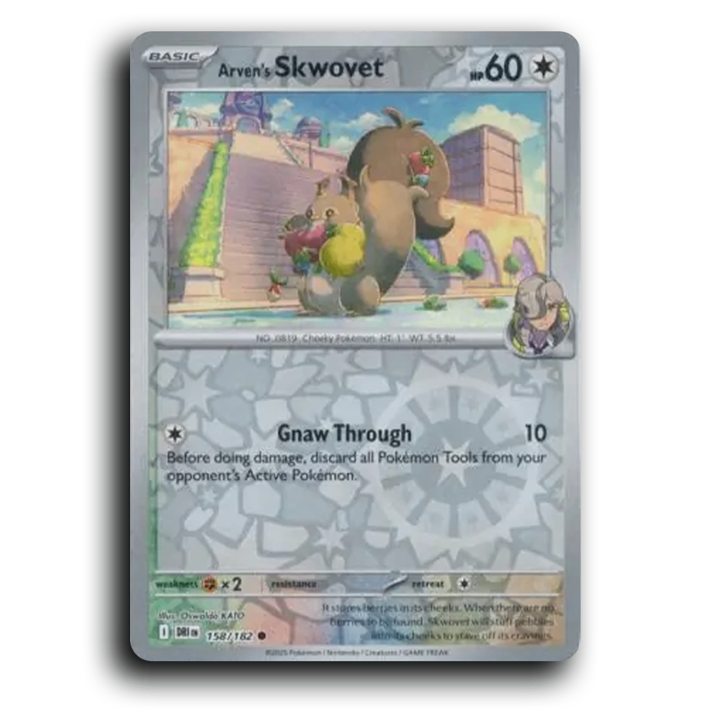 Arven's Skwovet (158/182) [Destined Rivals]