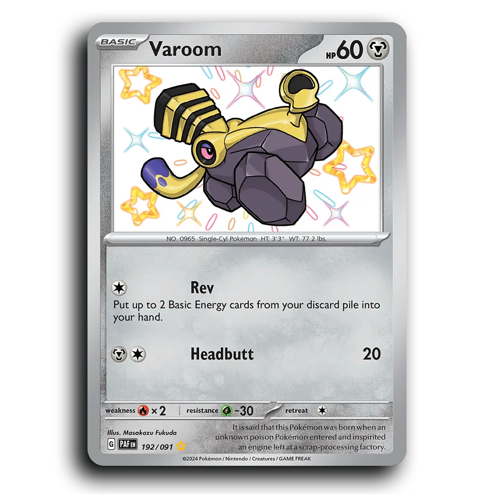 Varoom (192/091) [Paldean Fates]