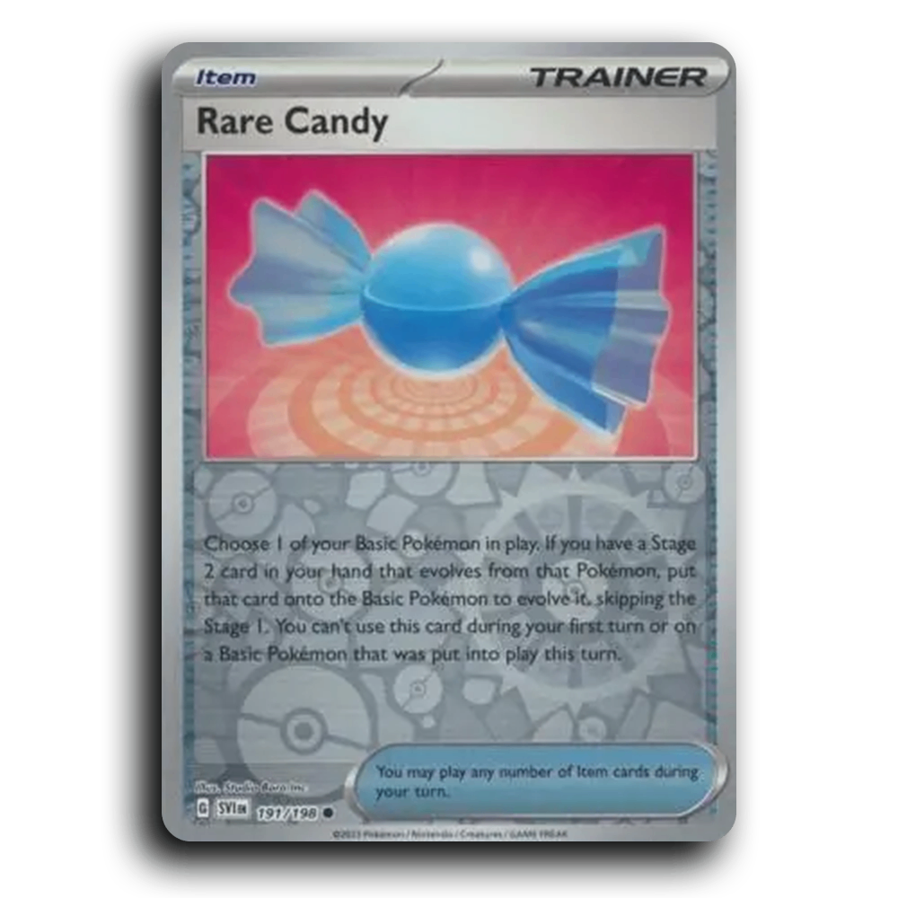 Rare Candy (191/198) [Scarlet & Violet] Common Studio Bora Inc. Pokemon Card TCG Near Mint NM Reverse Holo