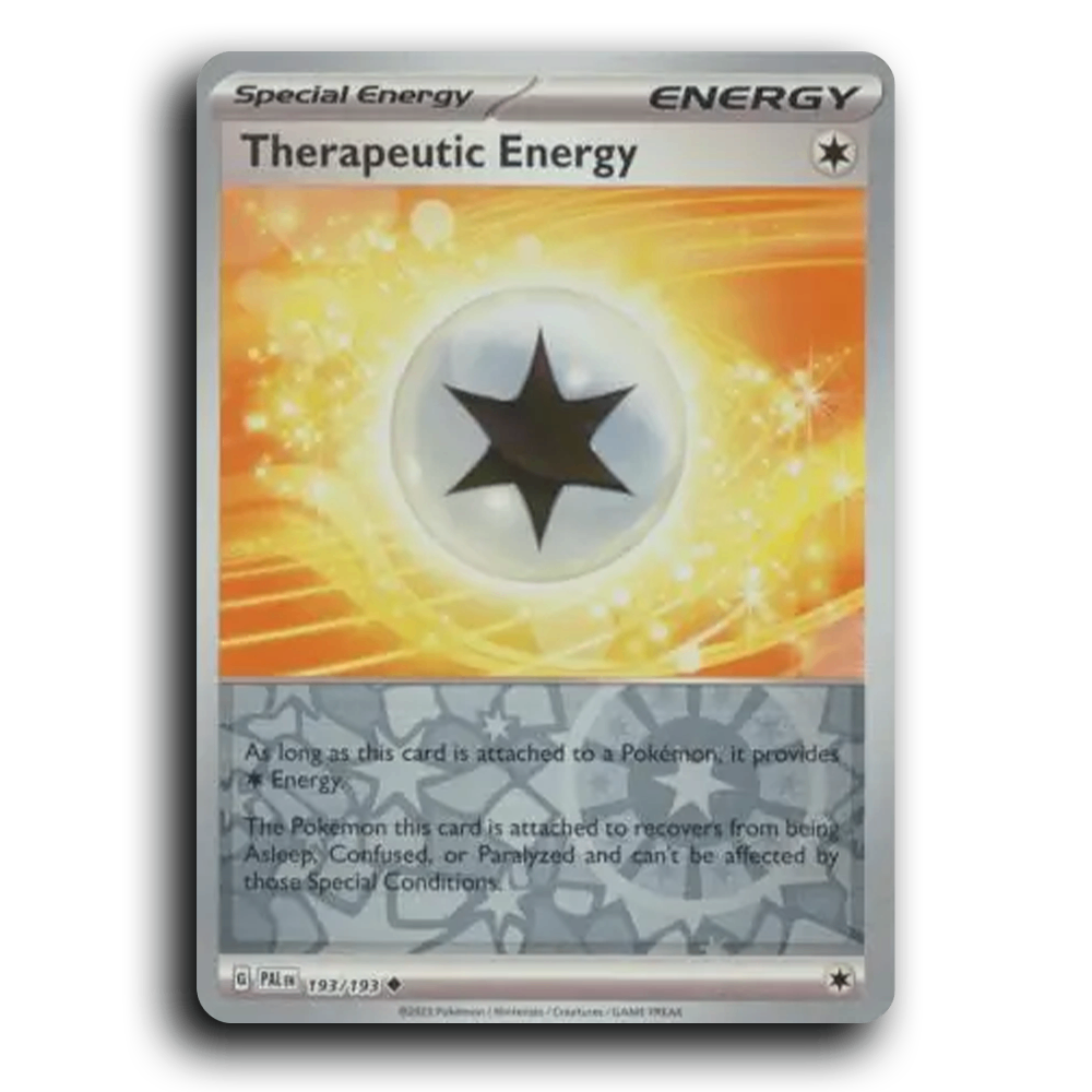Therapeutic Energy (193/193) [Paldea Evolved] Uncommon Pokemon Card TCG Near Mint NM Reverse Holo