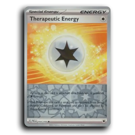 Therapeutic Energy (193/193) [Paldea Evolved] Uncommon Pokemon Card TCG Near Mint NM Reverse Holo