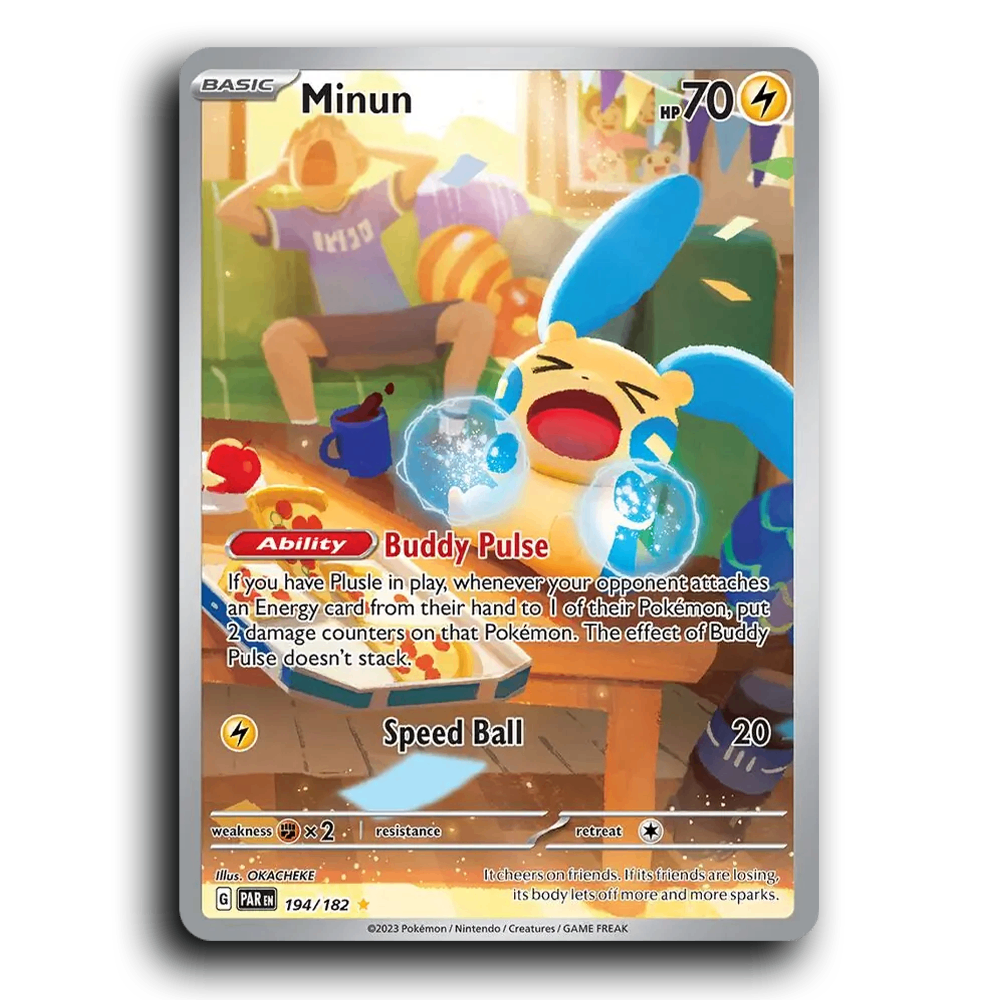 Minun (194/182) [Paradox Rift]