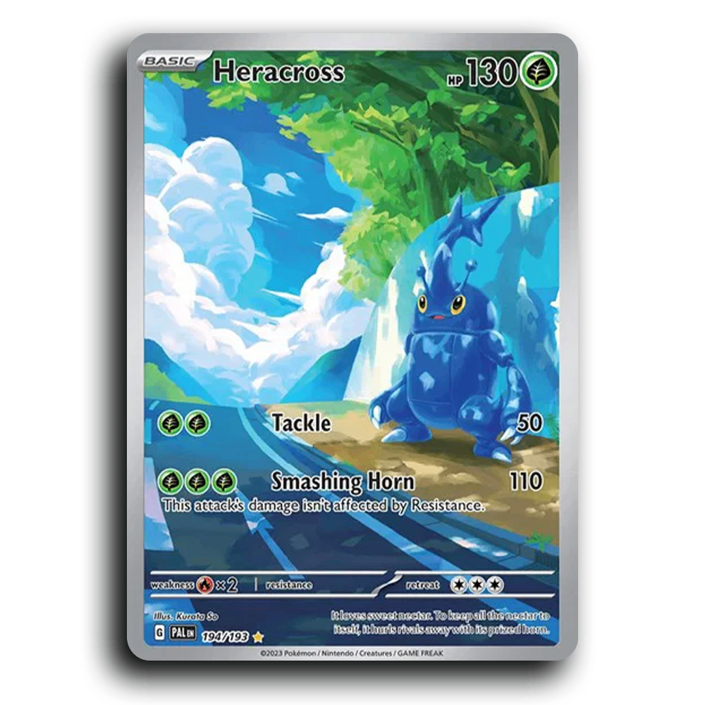 Heracross (194/193) [Paldea Evolved] Illustration Rare Pokemon Card TCG Near Mint NM