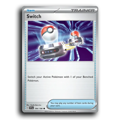 Switch (194/198) [Scarlet & Violet] Common Studio Bora Inc. Pokemon Card TCG Near Mint NM