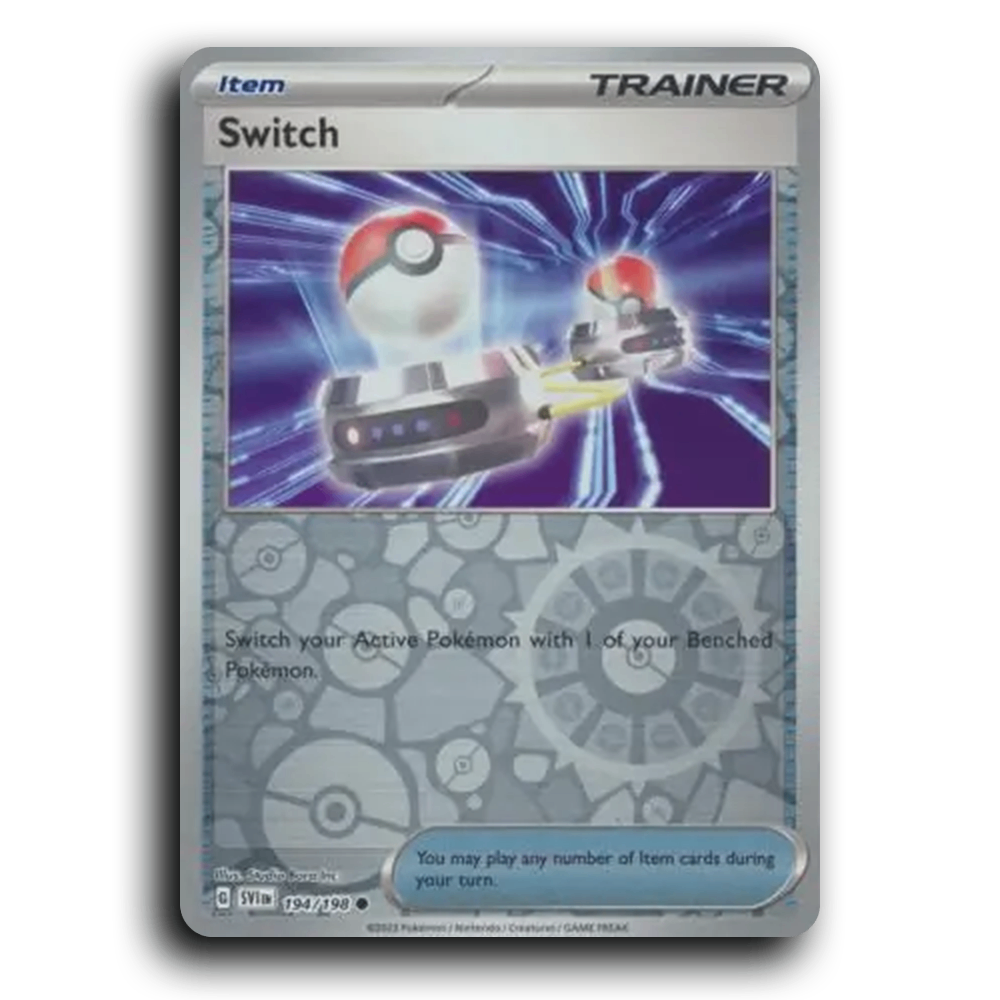 Switch (194/198) [Scarlet & Violet] Common Studio Bora Inc. Pokemon Card TCG Near Mint NM Reverse Holo