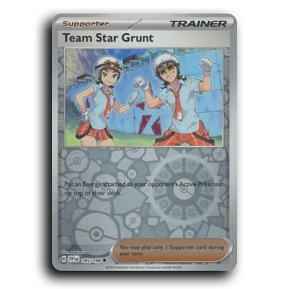 Team Star Grunt (195/198) [Scarlet & Violet] Uncommon nagimiso Pokemon Card TCG Near Mint NM Reverse Holo