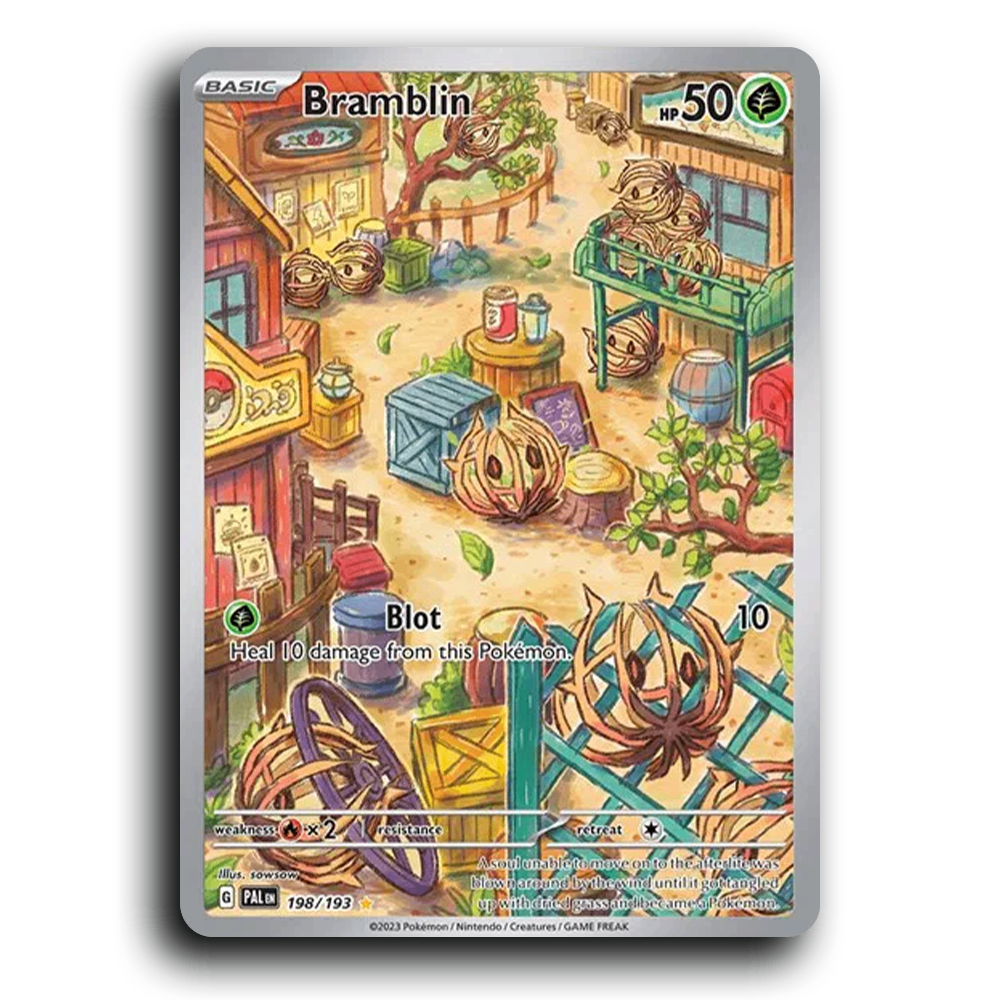 Bramblin (198/193) [Paldea Evolved] Illustration Rare Pokemon Card TCG Near Mint NM