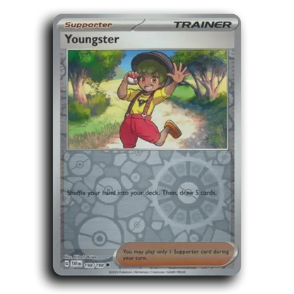 Youngster (198/198) [Scarlet & Violet] Uncommon Hitoshi Ariga Pokemon Card TCG Near Mint NM Reverse Holo