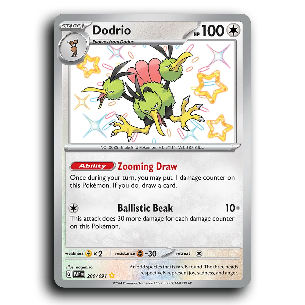 Dodrio (200/091) [Paldean Fates]