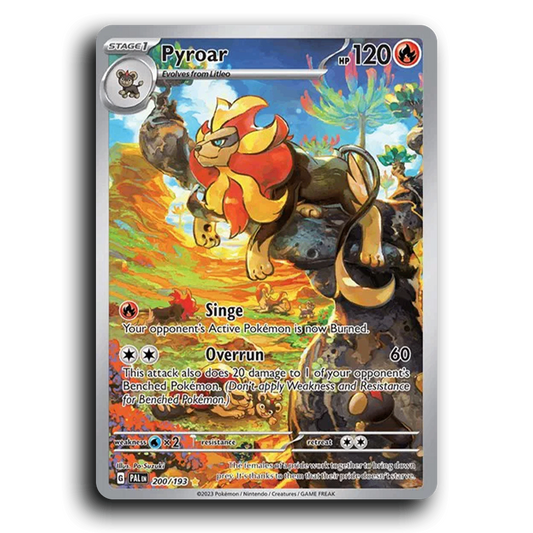 Pyroar (200/193) [Paldea Evolved] Illustration Rare Pokemon Card TCG Near Mint NM