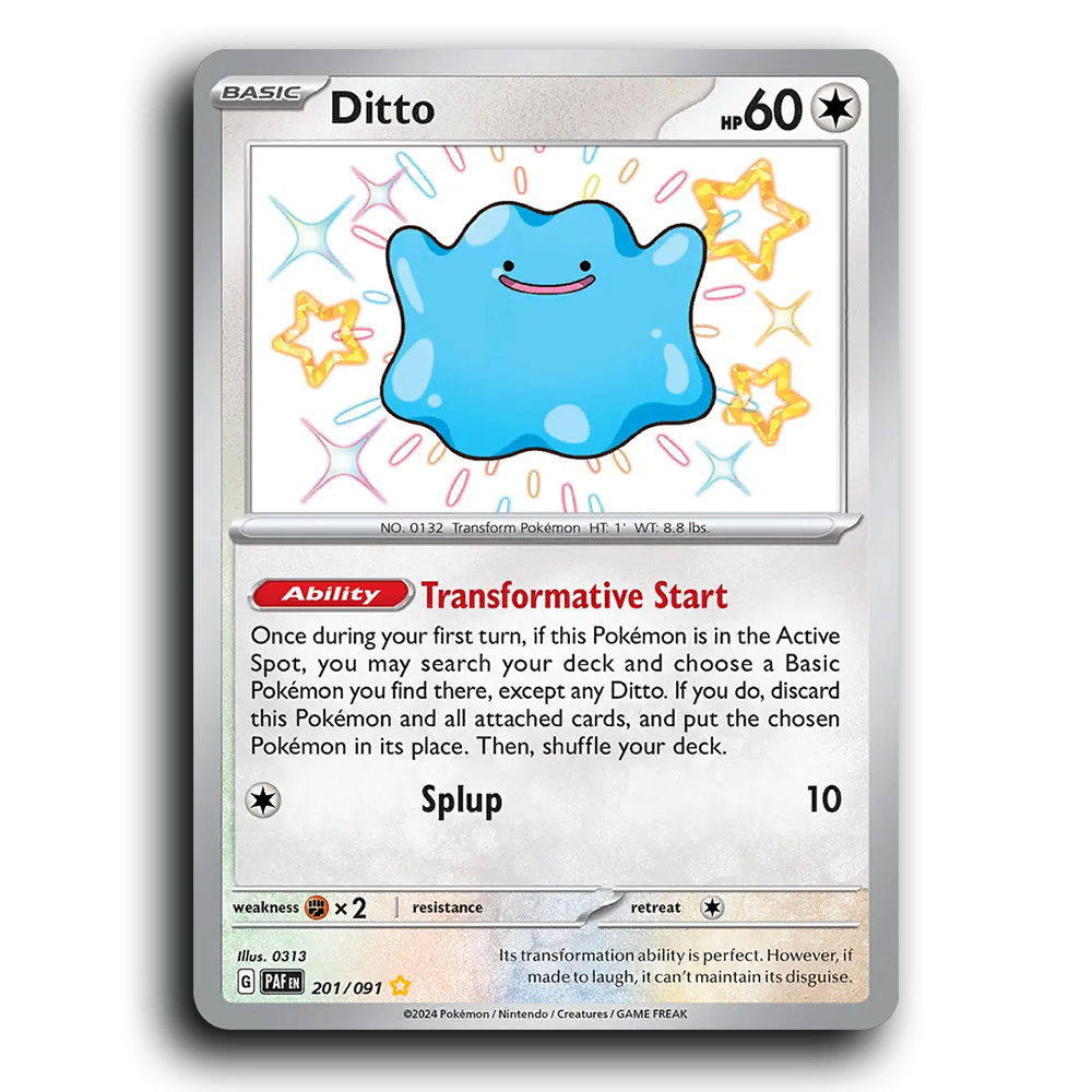 Ditto (201/091) [Paldean Fates]
