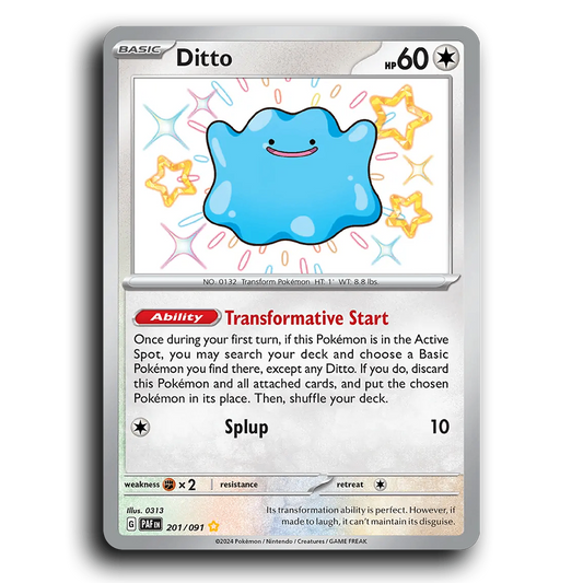Ditto (201/091) [Paldean Fates]
