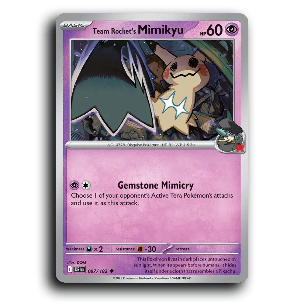 Team Rocket's Mimikyu - 087/182 [SV10 - Destined Rivals]