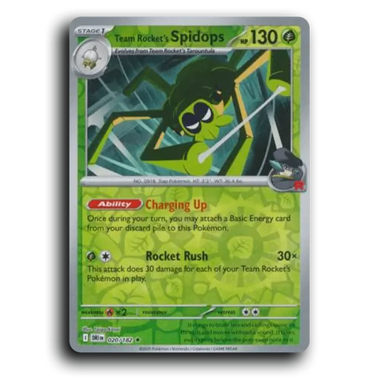 Team Rocket's Spidops (020/182) [Destined Rivals]
