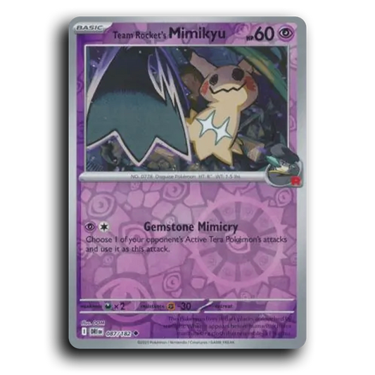 Team Rocket's Mimikyu (087/182) [Destined Rivals]