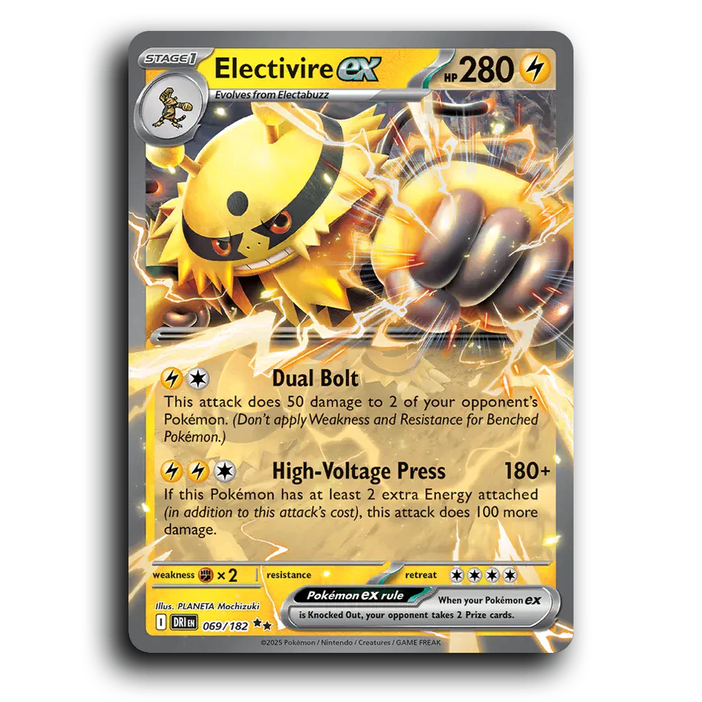 Electivire ex - 069/182 [SV10 - Destined Rivals]