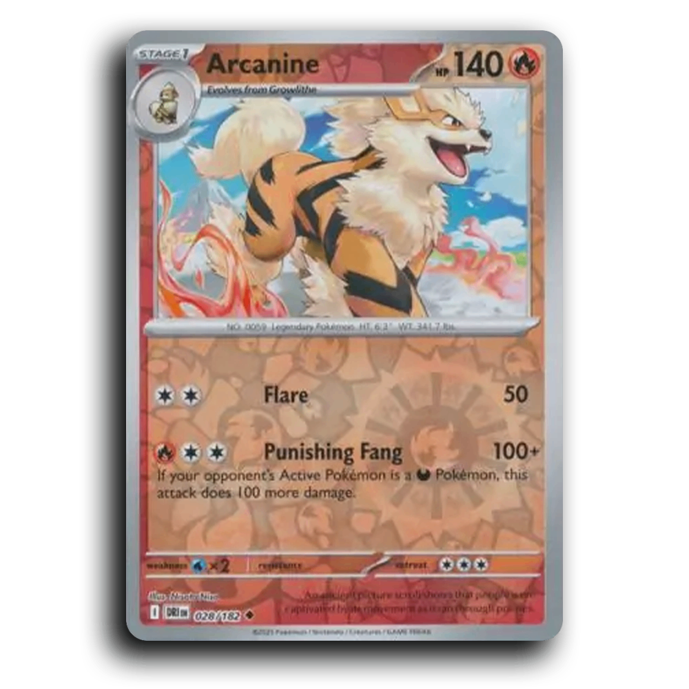 Arcanine (028/182) [Destined Rivals]