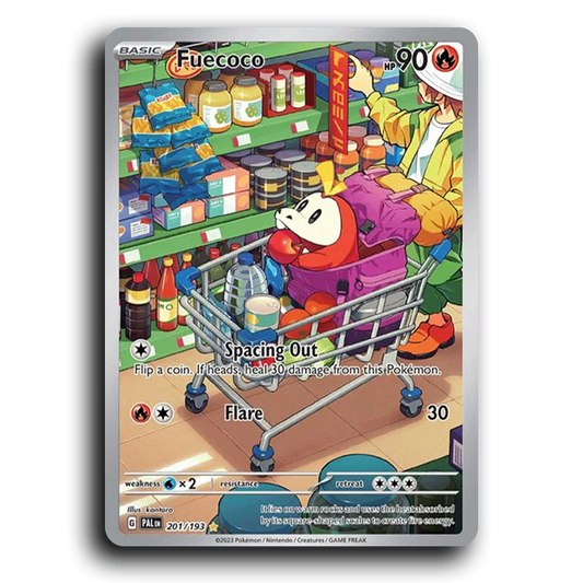 Fuecoco (201/193) [Paldea Evolved] Illustration Rare Pokemon Card TCG Near Mint NM