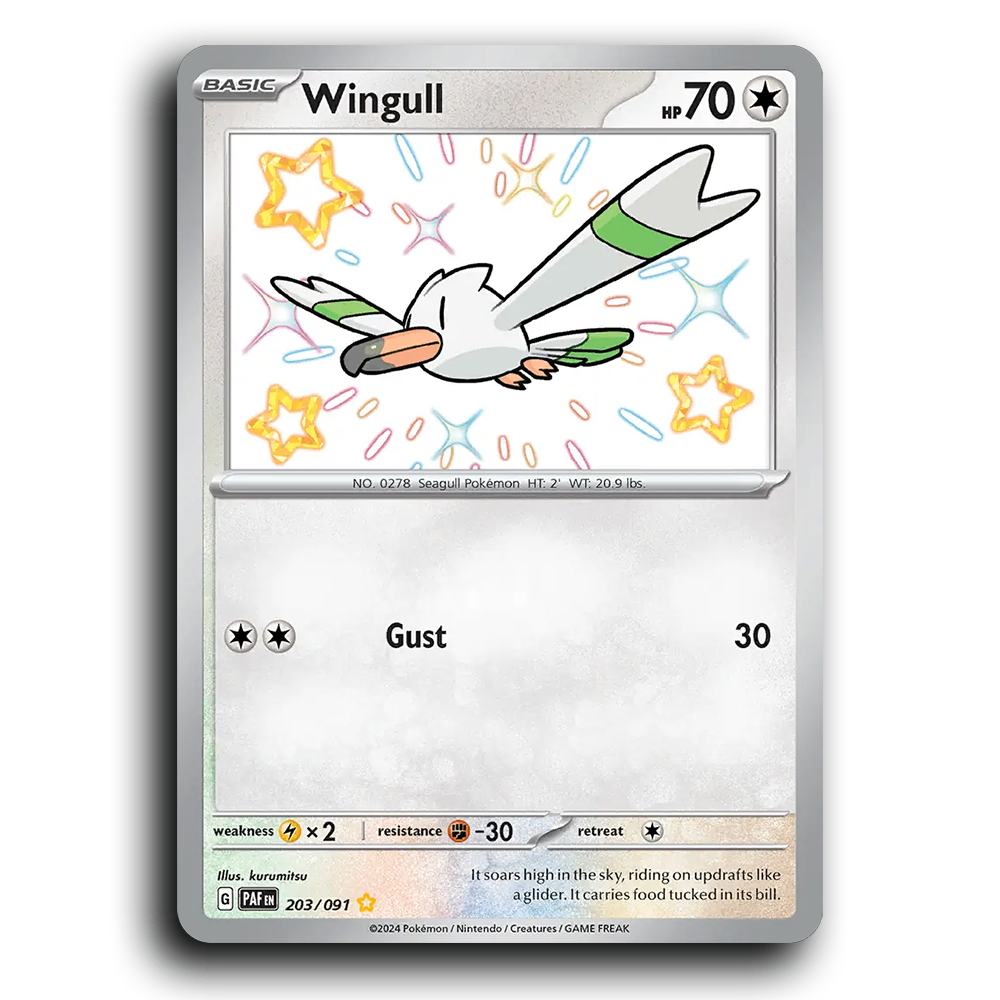Wingull (203/091) [Paldean Fates]