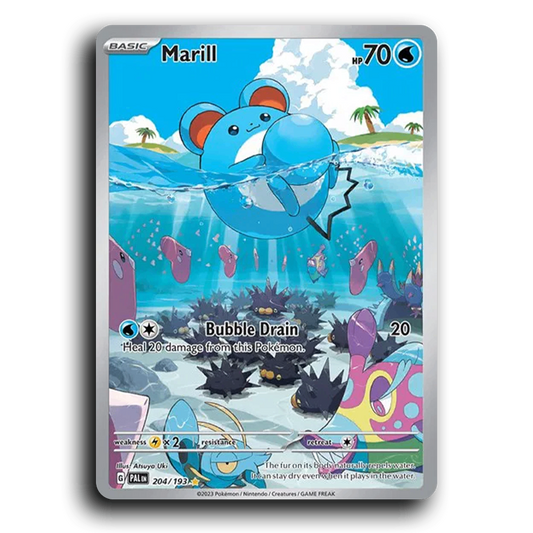 Marill (204/193) [Paldea Evolved] Illustration Rare Pokemon Card TCG Near Mint NM