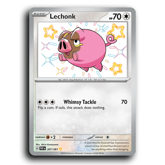 Lechonk (207/091) [Paldean Fates]