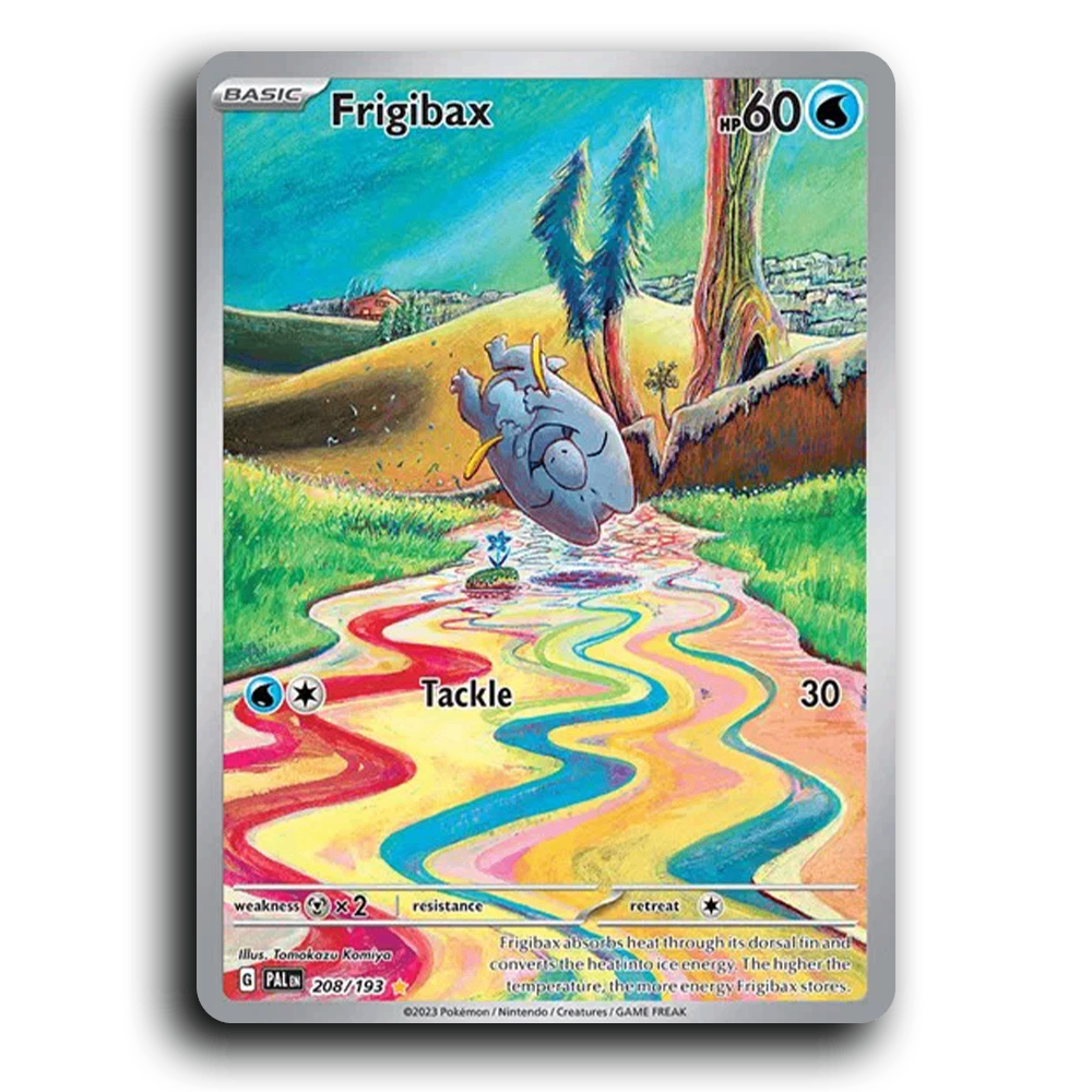 Frigibax (208/193) [Paldea Evolved] Illustration Rare Pokemon Card TCG Near Mint NM