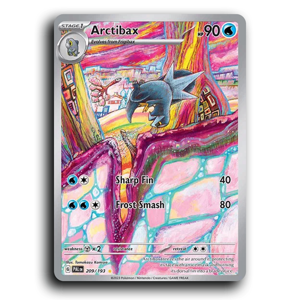 Arctibax (209/193) [Paldea Evolved] Illustration Rare Pokemon Card TCG Near Mint NM