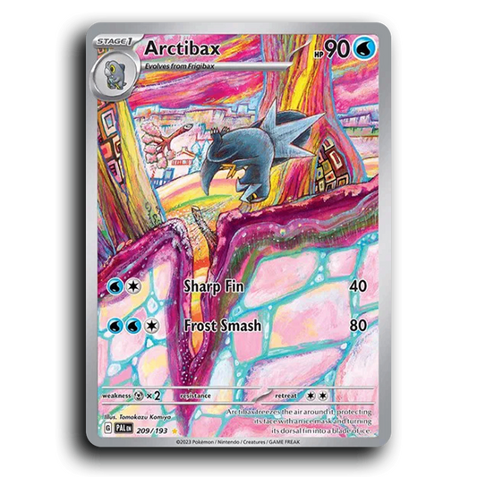 Arctibax (209/193) [Paldea Evolved] Illustration Rare Pokemon Card TCG Near Mint NM