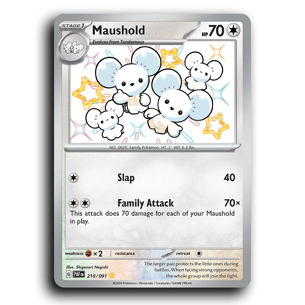 Maushold (210/091) [Paldean Fates]