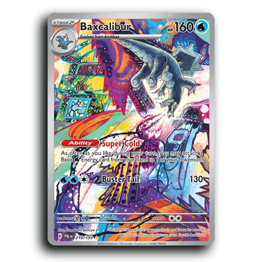 Baxcalibur (210/193) [Paldea Evolved] Illustration Rare Pokemon Card TCG Near Mint NM