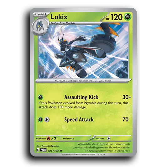 Lokix (021/193) [Paldea Evolved] Rare Pokemon Card TCG Near Mint NM