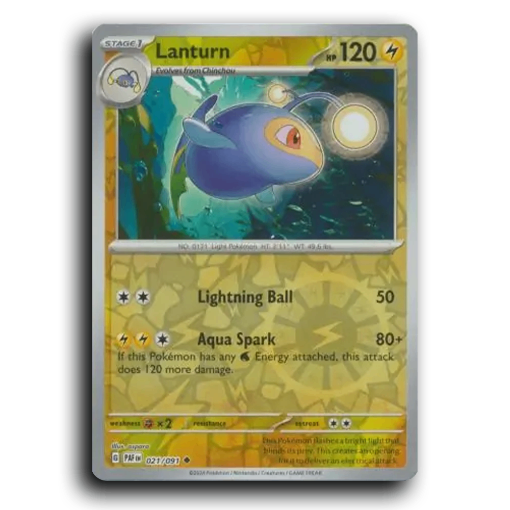 Lanturn (021/091) [Paldean Fates]