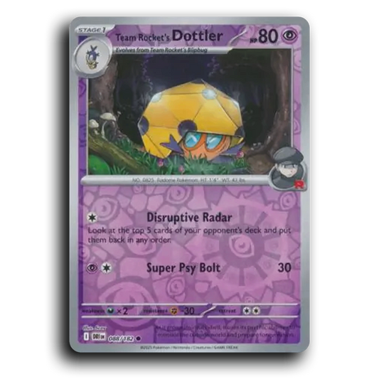 Team Rocket's Dottler (088/182) [Destined Rivals]