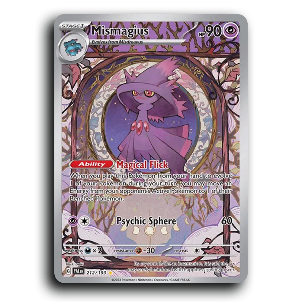 Mismagius (212/193) [Paldea Evolved] Illustration Rare Pokemon Card TCG Near Mint NM