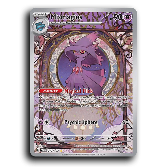 Mismagius (212/193) [Paldea Evolved] Illustration Rare Pokemon Card TCG Near Mint NM