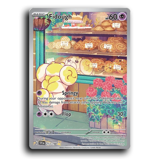 Fidough (213/198) [Scarlet & Violet] Illustration Rare Tika Matsuno Pokemon Card TCG Near Mint NM