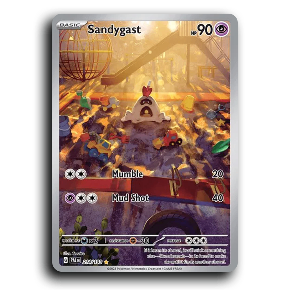 Sandygast (214/193) [Paldea Evolved] Illustration Rare Pokemon Card TCG Near Mint NM