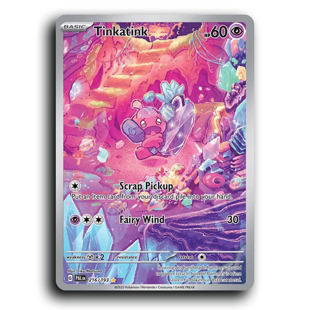 Tinkatink (216/193) [Paldea Evolved] Illustration Rare Pokemon Card TCG Near Mint NM