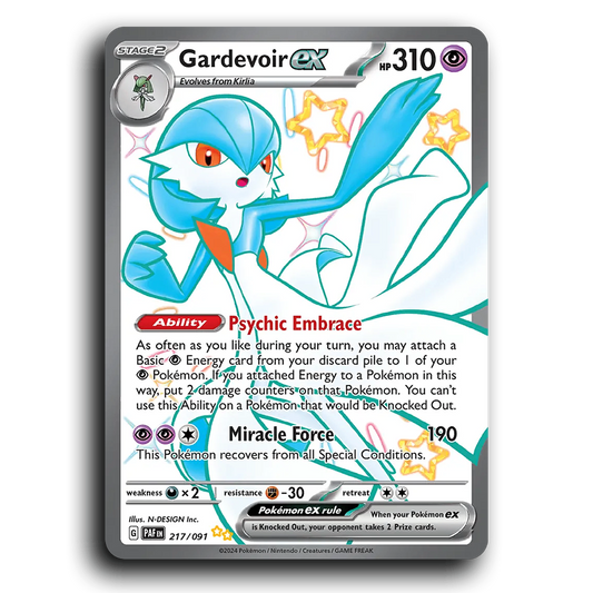 Gardevoir ex (217/091) [Paldean Fates]