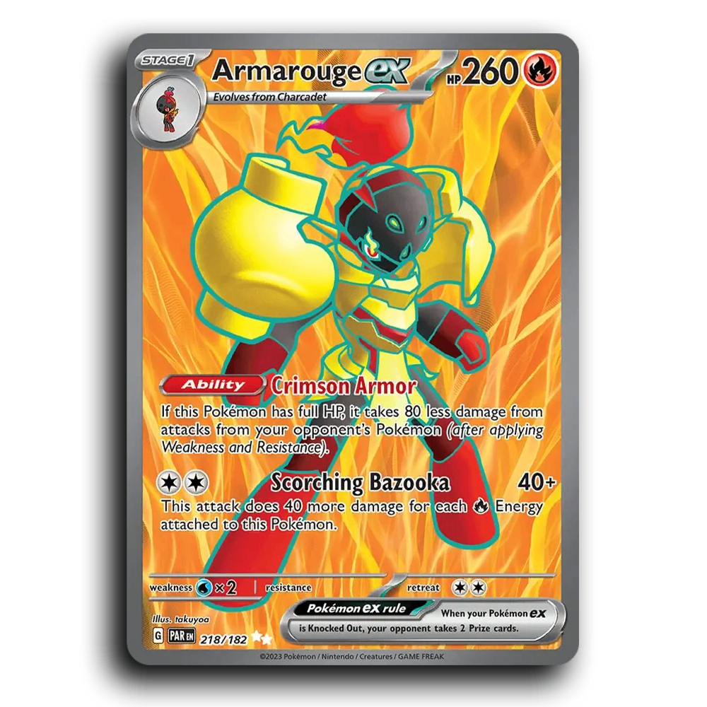 Armarouge ex (218/182) [Paradox Rift]