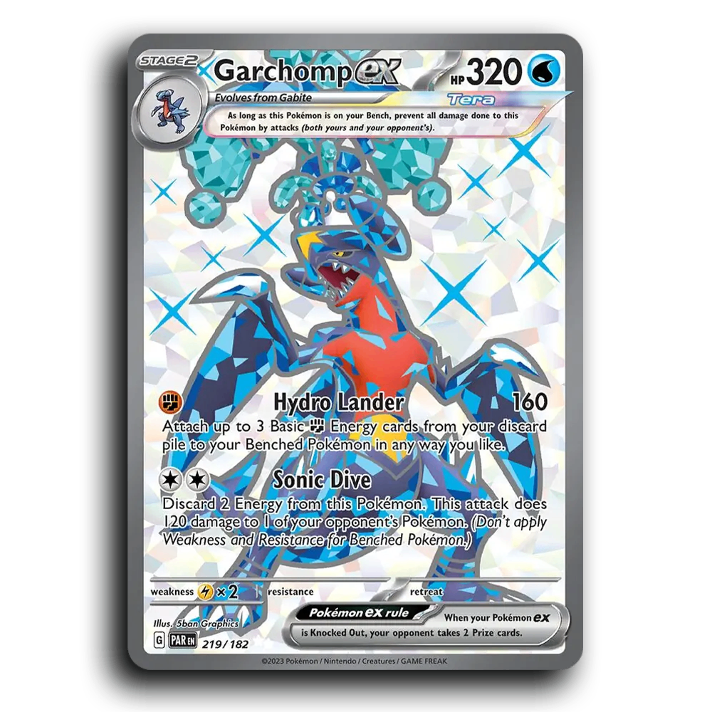 Garchomp ex (219/182) [Paradox Rift]