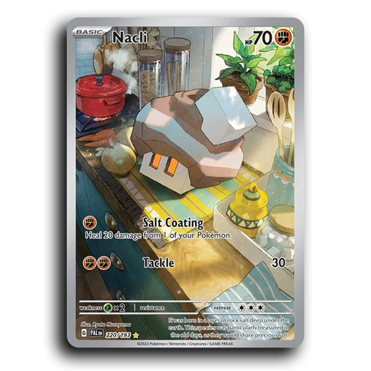 Nacli (220/193) [Paldea Evolved] Illustration Rare Pokemon Card TCG Near Mint NM