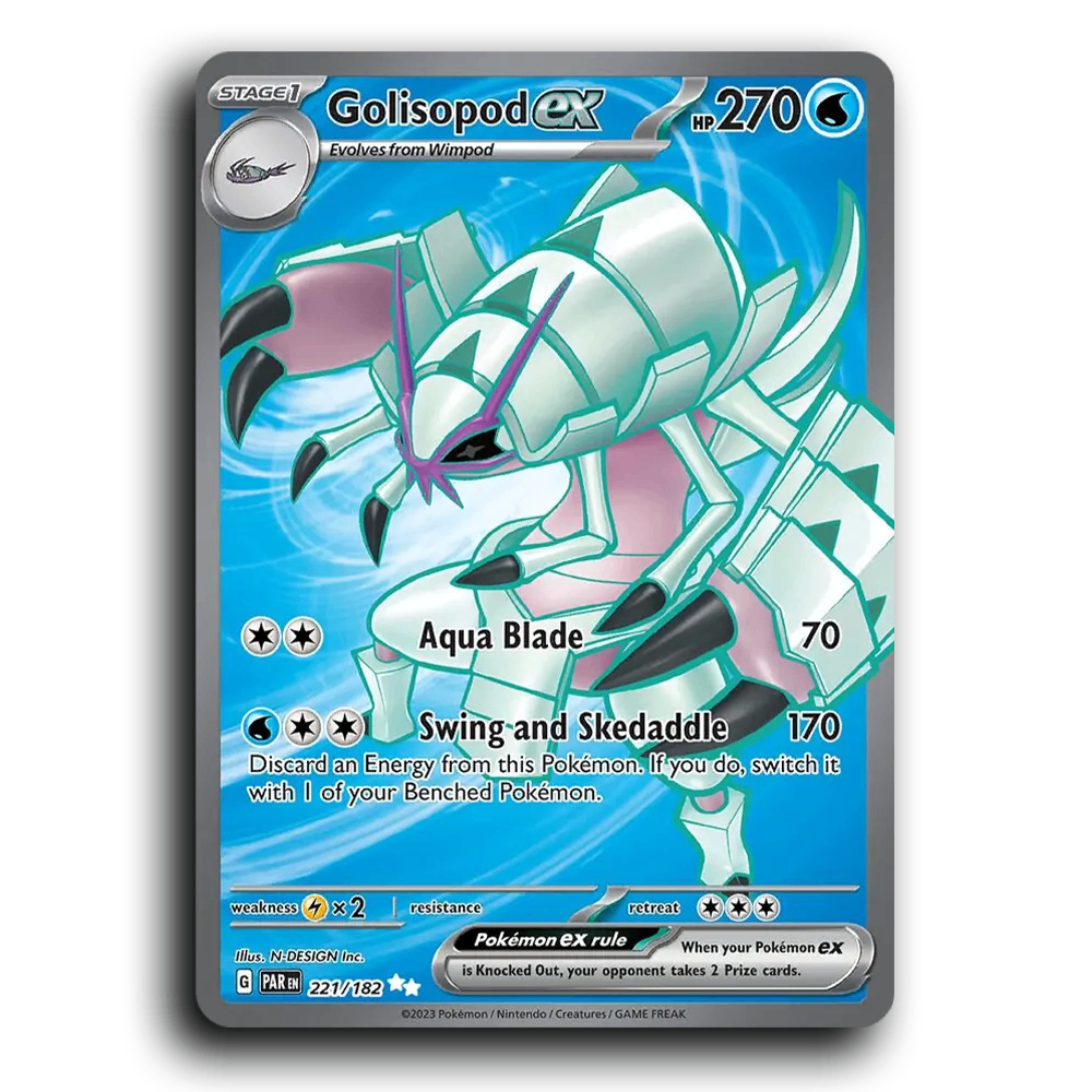 Golisopod ex (221/182) [Paradox Rift]