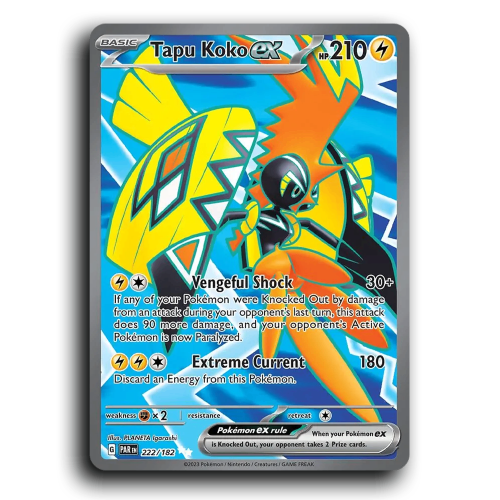 Tapu Koko ex (222/182) [Paradox Rift]